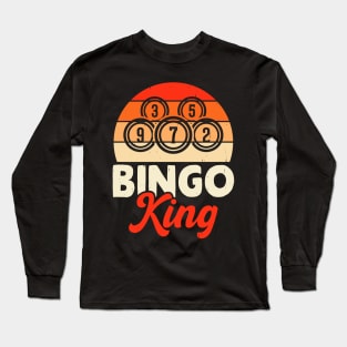 Bingo king Shirt T shirt For Women Long Sleeve T-Shirt